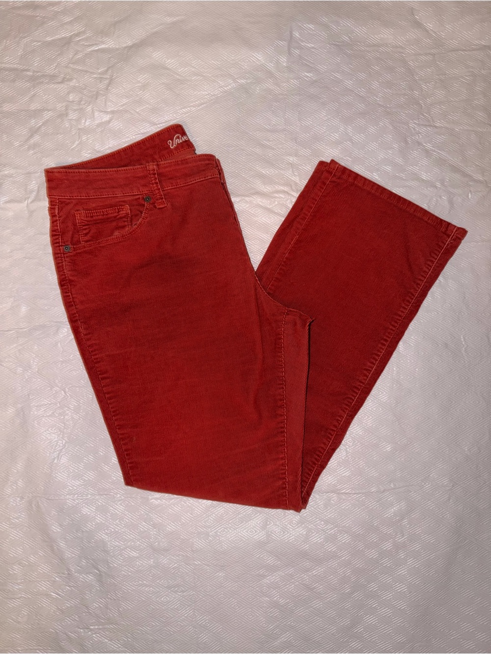 Universal Thread Red Skinny Bootcut Corduroy Pants 16WR